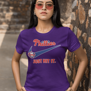 Just Hit It - Philadelphia Phillies V1 - Purple