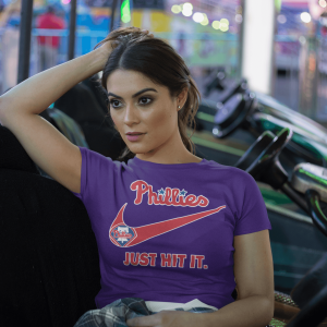 Just Hit It - Philadelphia Phillies - Purple
