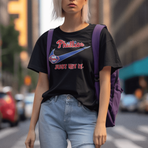Just Hit It - Philadelphia Phillies V1 - Black