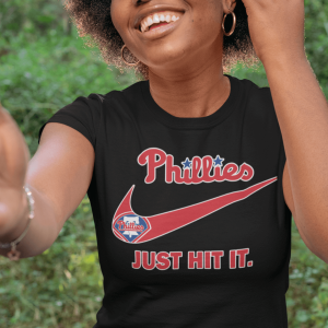 Just Hit It - Philadelphia Phillies - Black