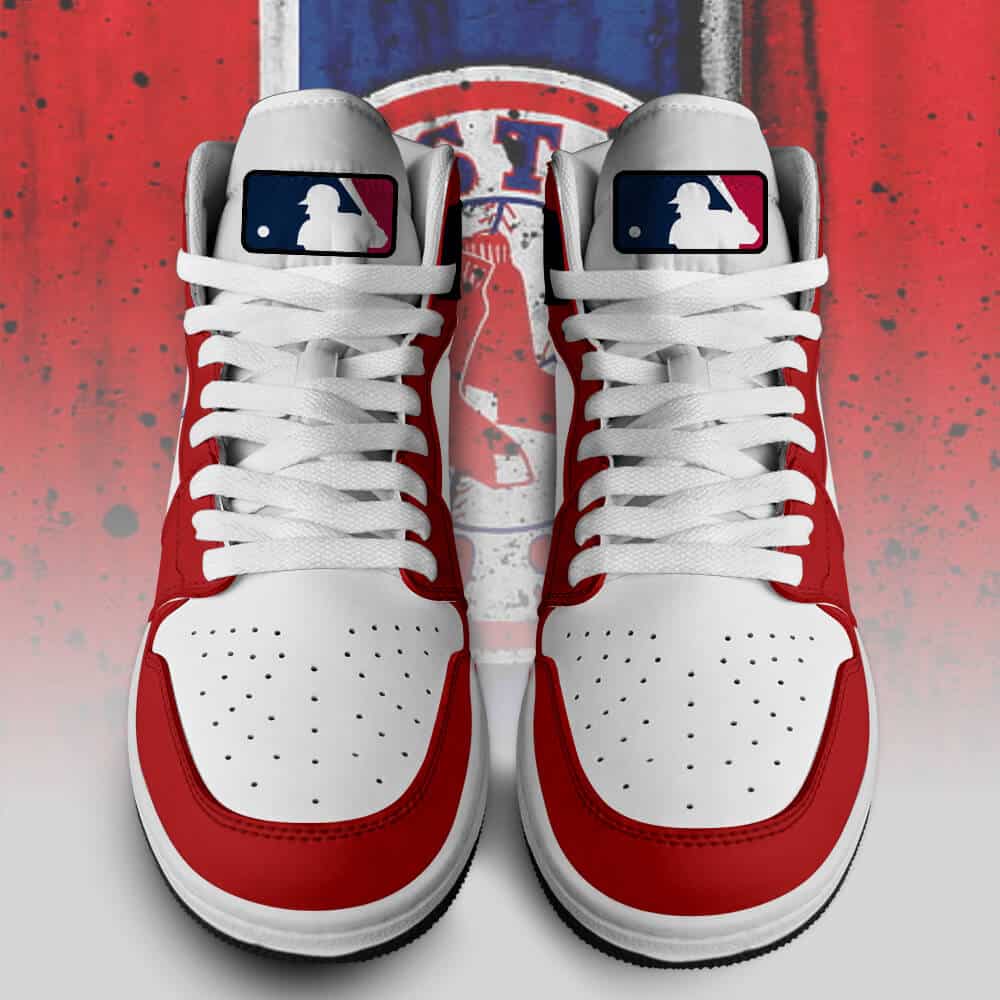 Boston Red Sox Jordan Sneakers QL14 - Image 3