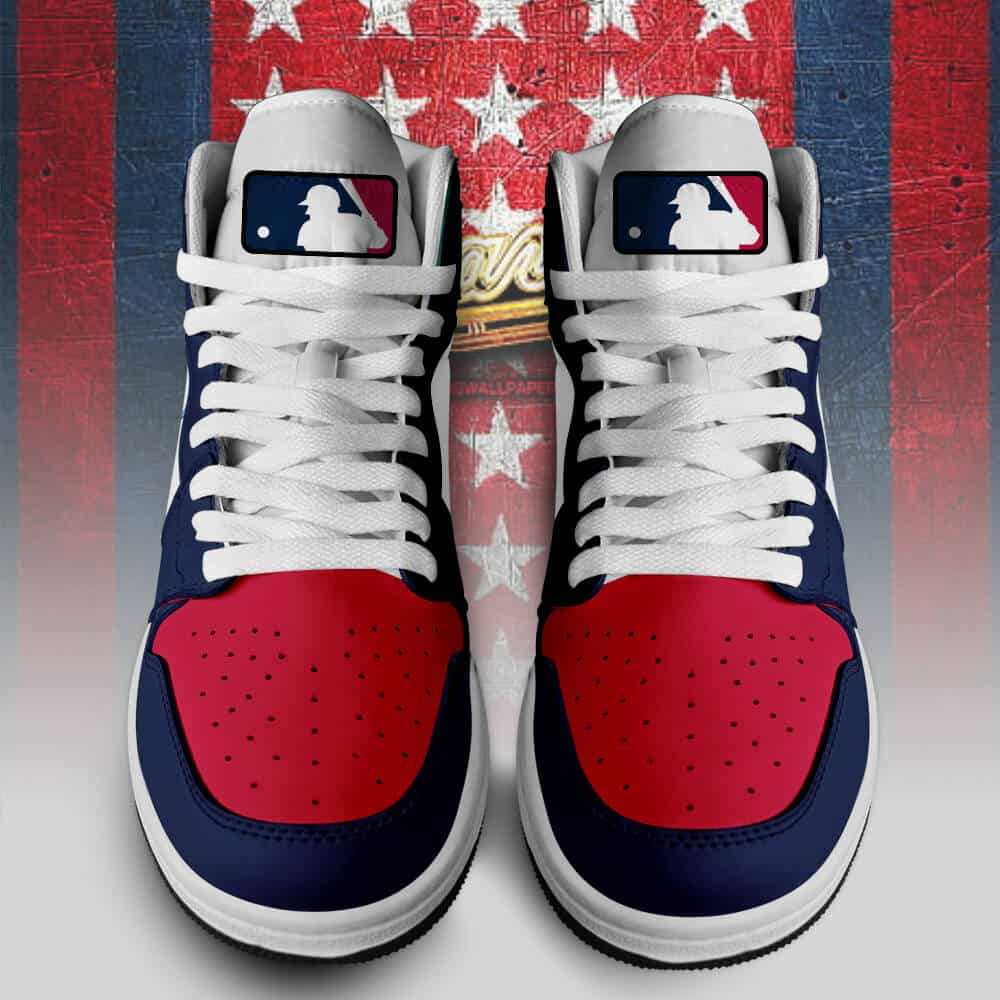 Atlanta Braves Jordan Sneakers KG12 - Image 3