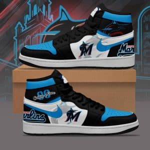 Miami Marlins Jordan Sneakers UF87