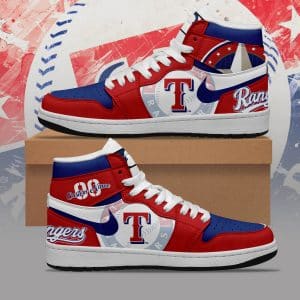 Texas Rangers Jordan Sneakers RL74