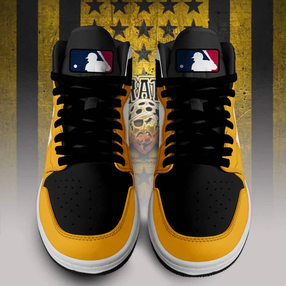 Pittsburgh Pirates Jordan Sneakers WK47 - Image 3