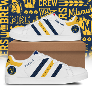 Milwaukee Brewers Adidas Stan Smith Shoes KR11