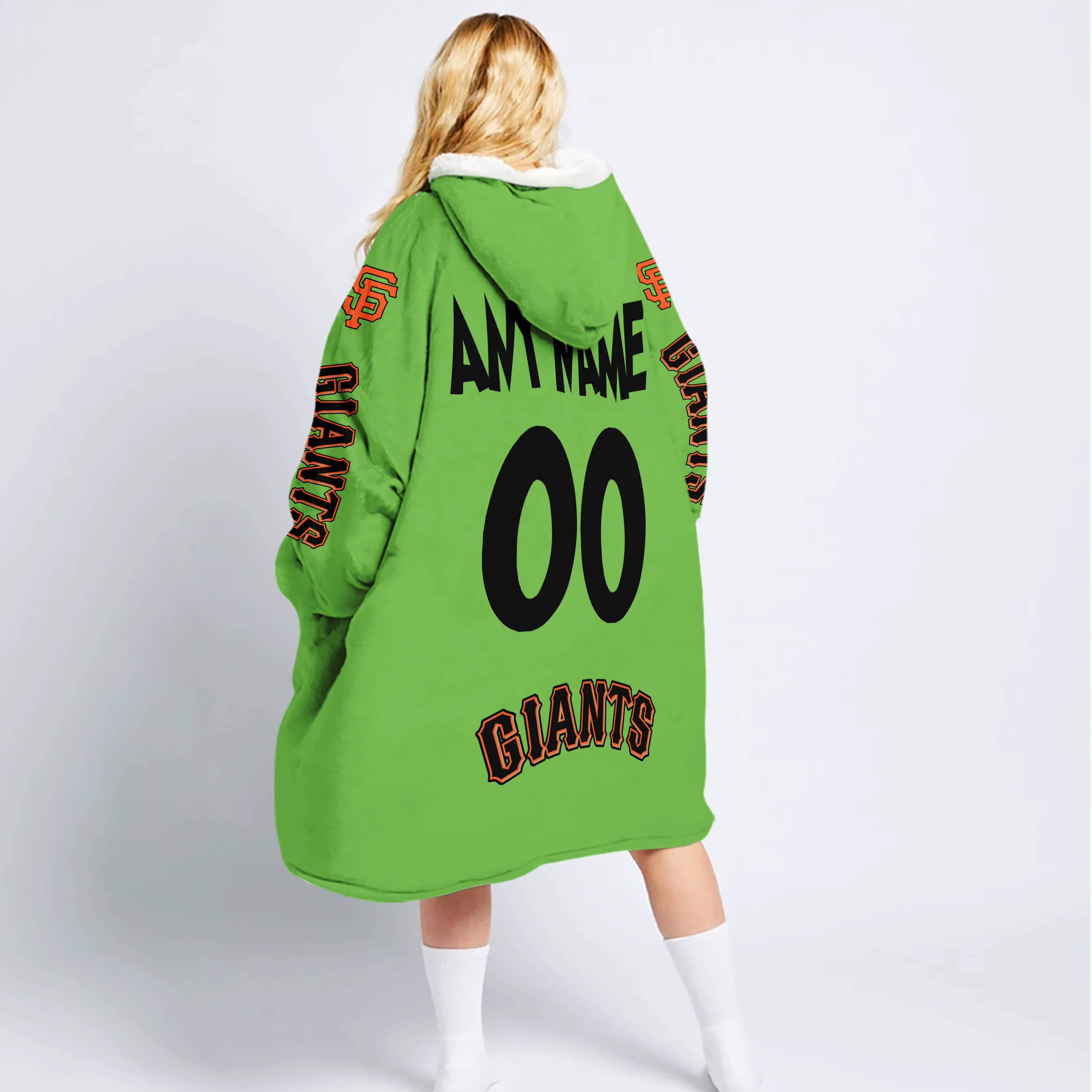 The Grinch – San Francisco Giants - Oodie Blanket - Image 6
