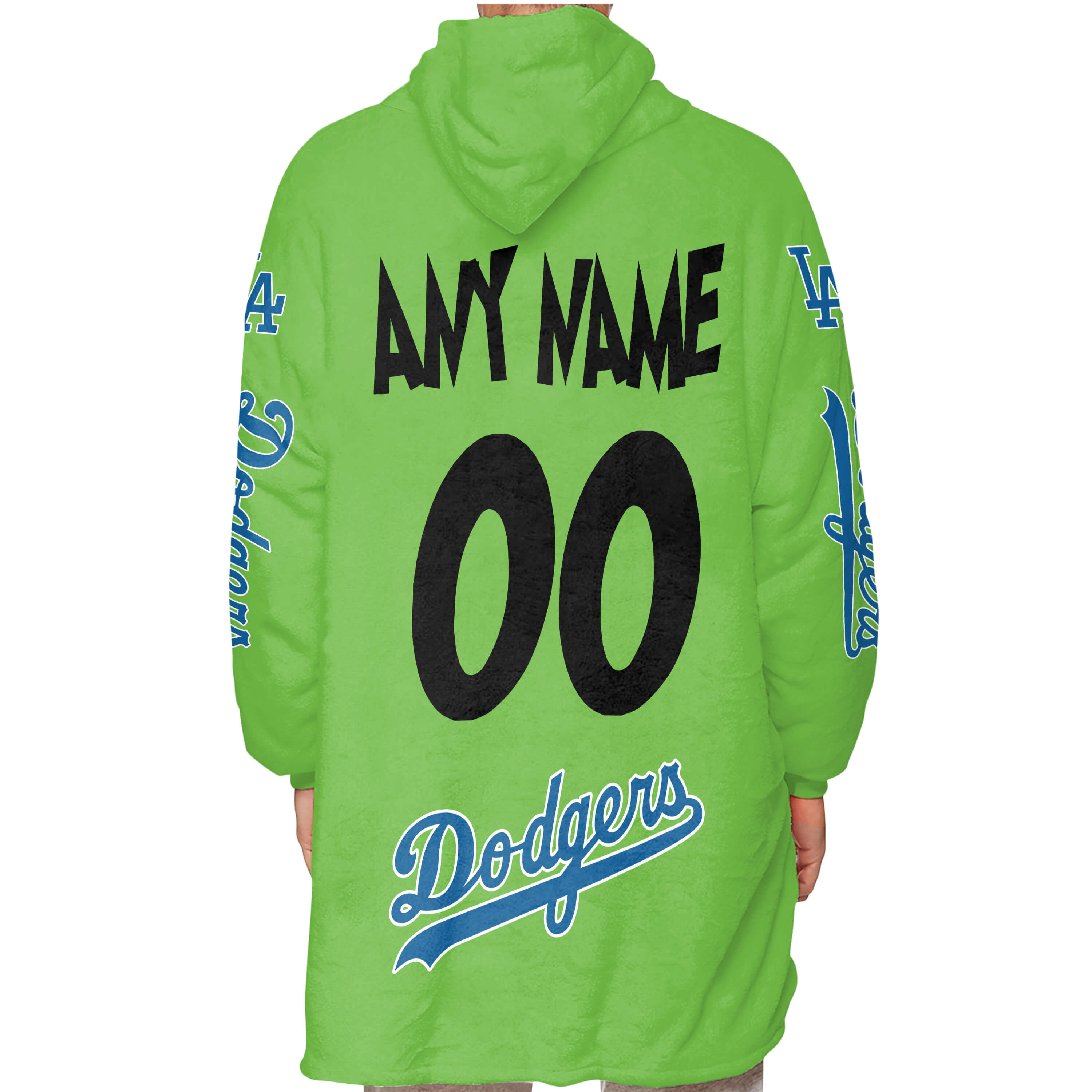 The Grinch – Los Angeles Dodgers - Oodie Blanket - Image 5
