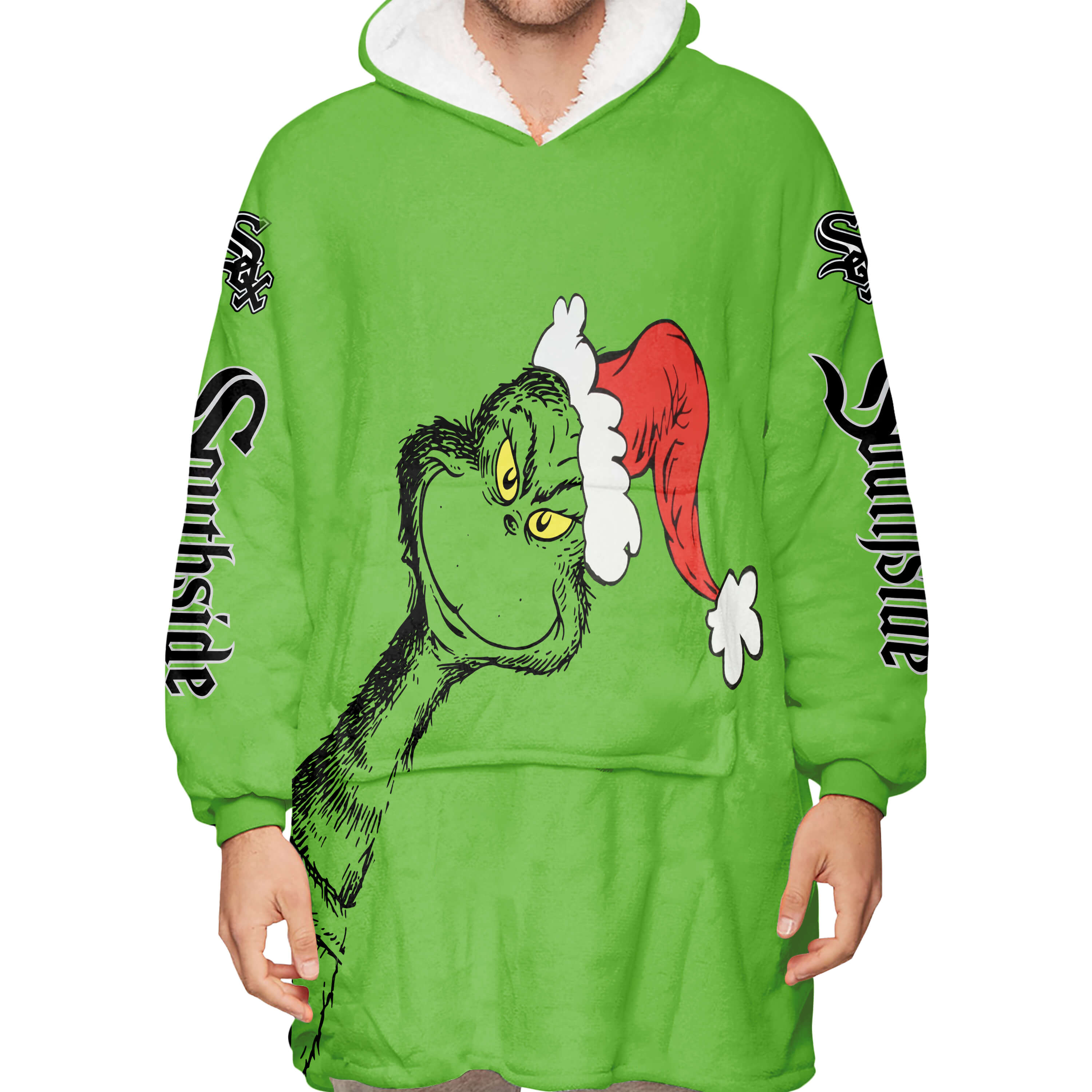 The Grinch – Chicago White Sox - Oodie Blanket - Image 3