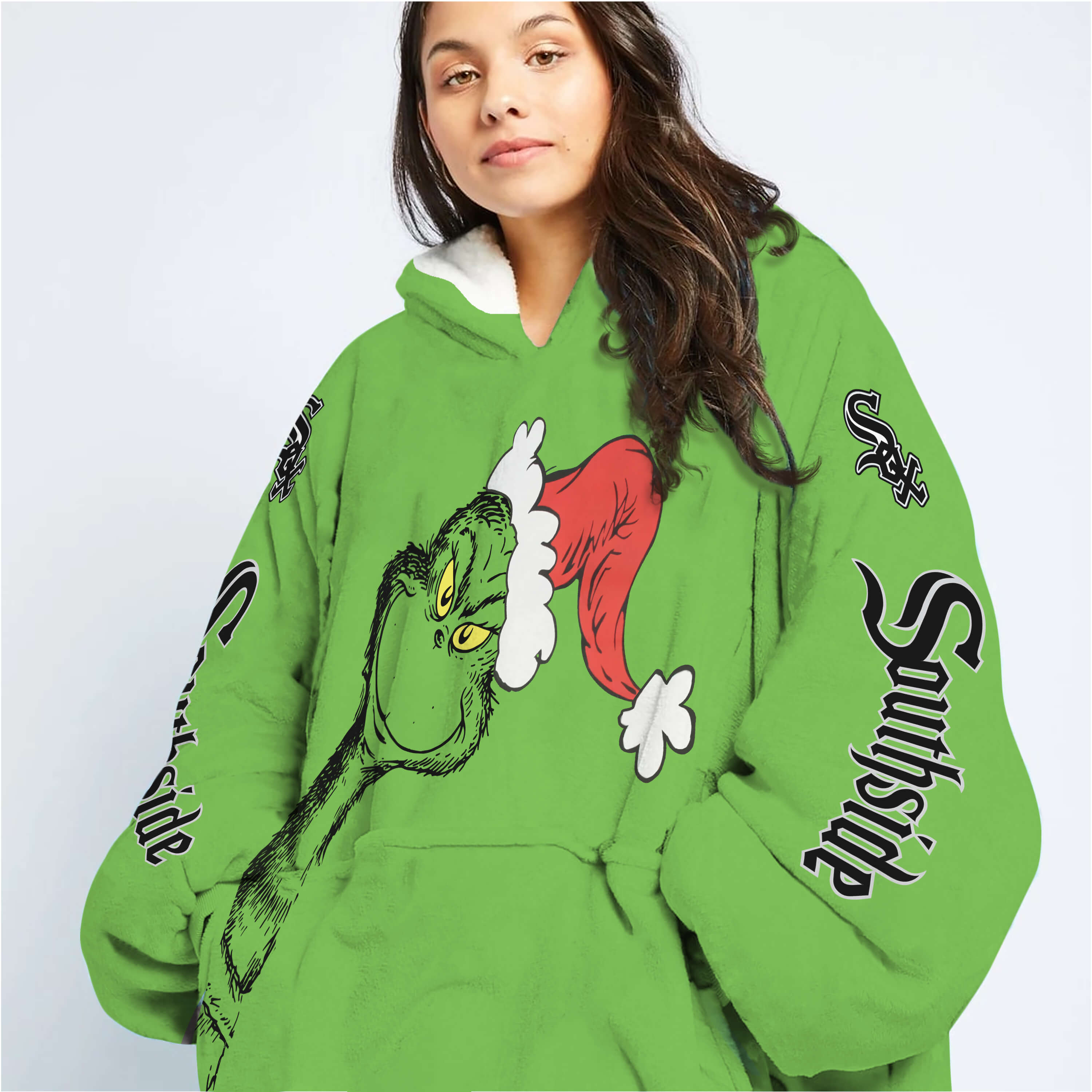 The Grinch – Chicago White Sox - Oodie Blanket - Image 2