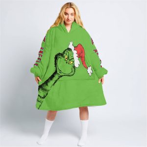 The Grinch – Los Angeles Angels - Oodie Blanket