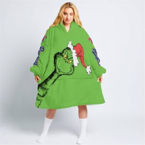 The Grinch – Texas Rangers - Oodie Blanket