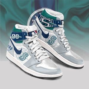 Custom Your Name Seattle Mariners Jordan Sneakers UX78