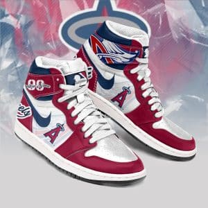 Custom Your Name Los Angeles Angels Jordan Sneakers IC98