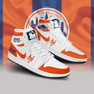 Custom Your Name New York Mets Jordan Sneakers ID82