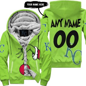 The Grinch – Kansas City Royals - Fleece Zip Hoodie