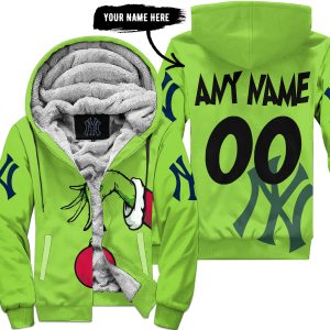 The Grinch – New York Yankees - Fleece Zip Hoodie