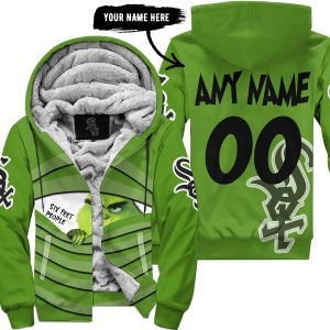 The Grinch – Six Feet People – Chicago White Sox - Fleece Zip Hoodie