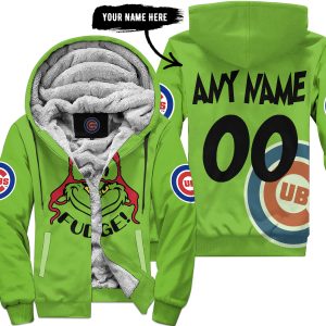 The Grinch – The Grinch – Oh Fudge – Chicago Cubs - Fleece Zip Hoodie