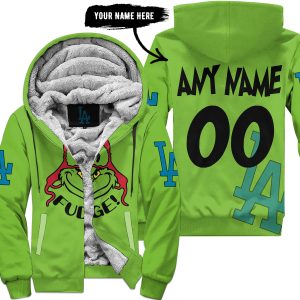 The Grinch – The Grinch – Oh Fudge – Los Angeles Dodgers - Fleece Zip Hoodie