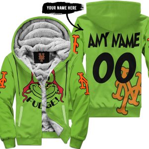 The Grinch – The Grinch – Oh Fudge – New York Mets - Fleece Zip Hoodie