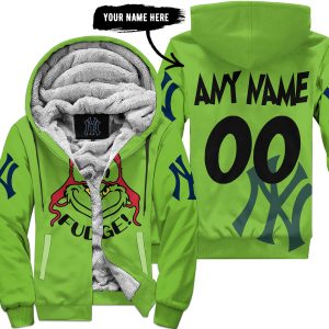 The Grinch – The Grinch – Oh Fudge – New York Yankees - Fleece Zip Hoodie