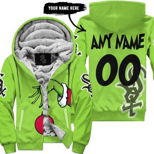 The Grinch – Chicago White Sox - Fleece Zip Hoodie