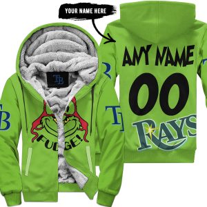 The Grinch – The Grinch – Oh Fudge – Tampa Bay Rays - Fleece Zip Hoodie
