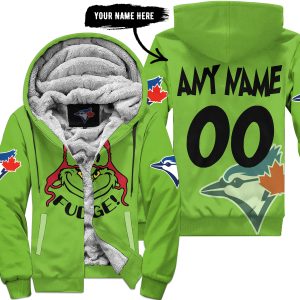 The Grinch – The Grinch – Oh Fudge – Toronto Blue Jays - Fleece Zip Hoodie