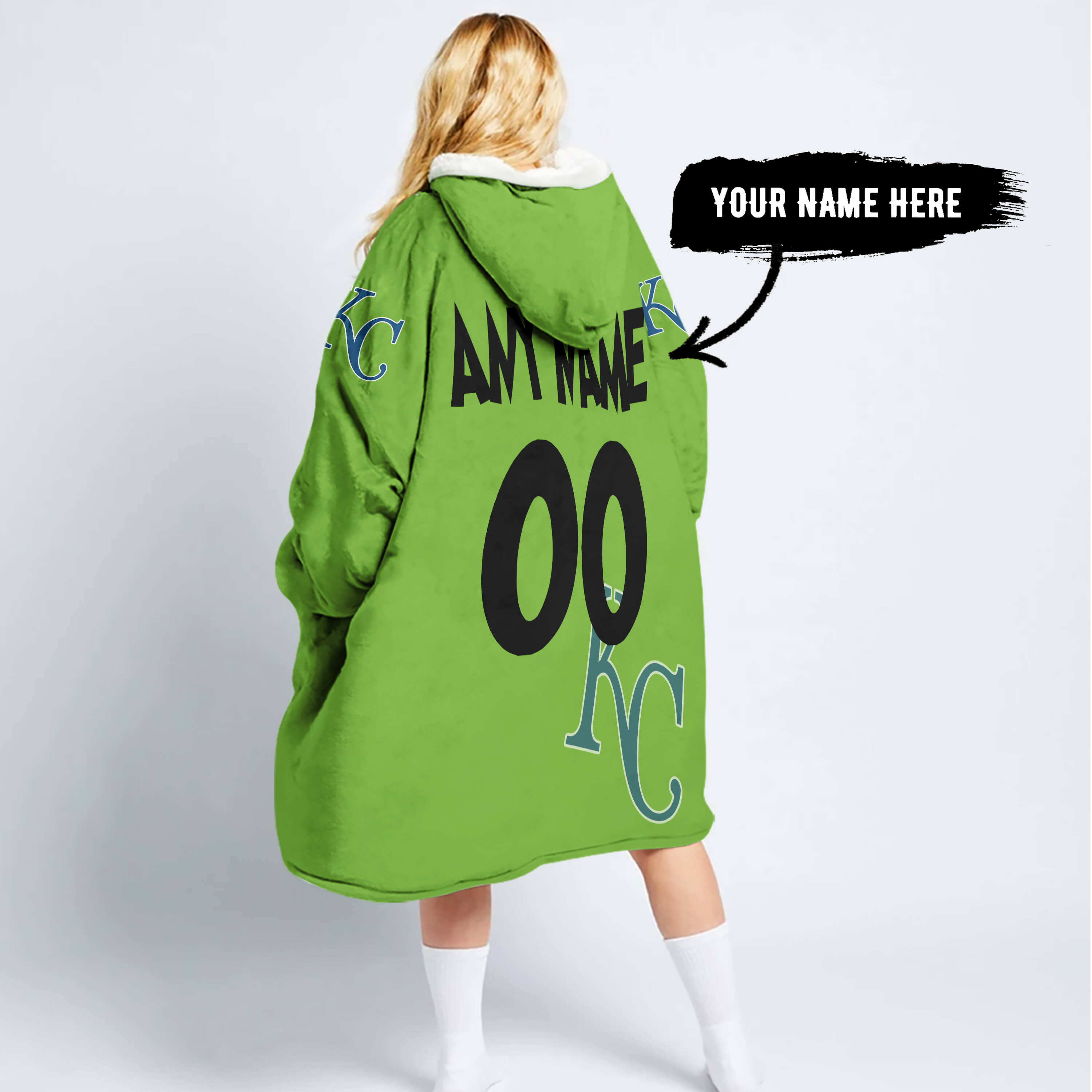 The Grinch – The Grinch – Oh Fudge – Kansas City Royals - Oodie Blanket - Image 6