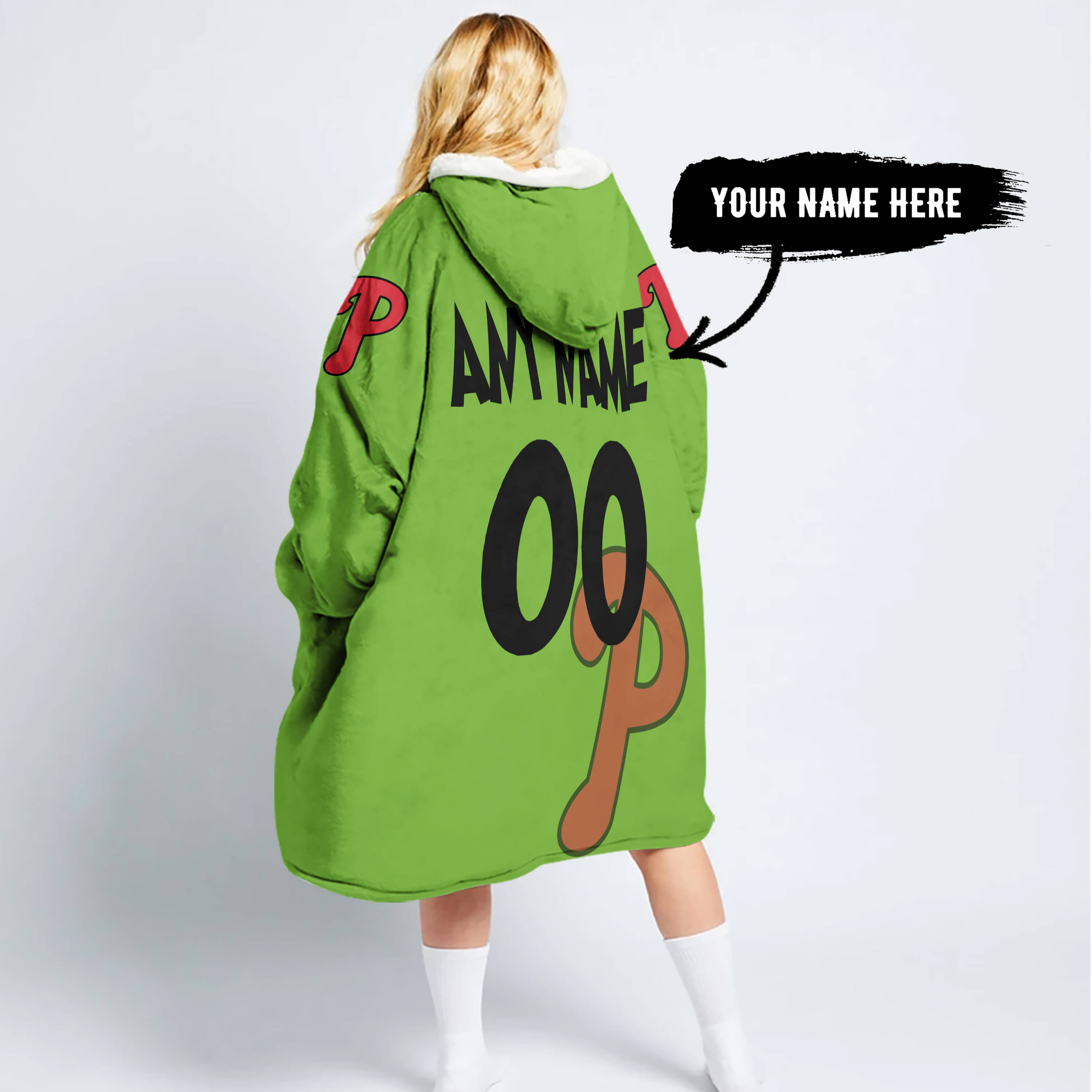 The Grinch – The Grinch – Oh Fudge – Philadelphia Phillies - Oodie Blanket - Image 6
