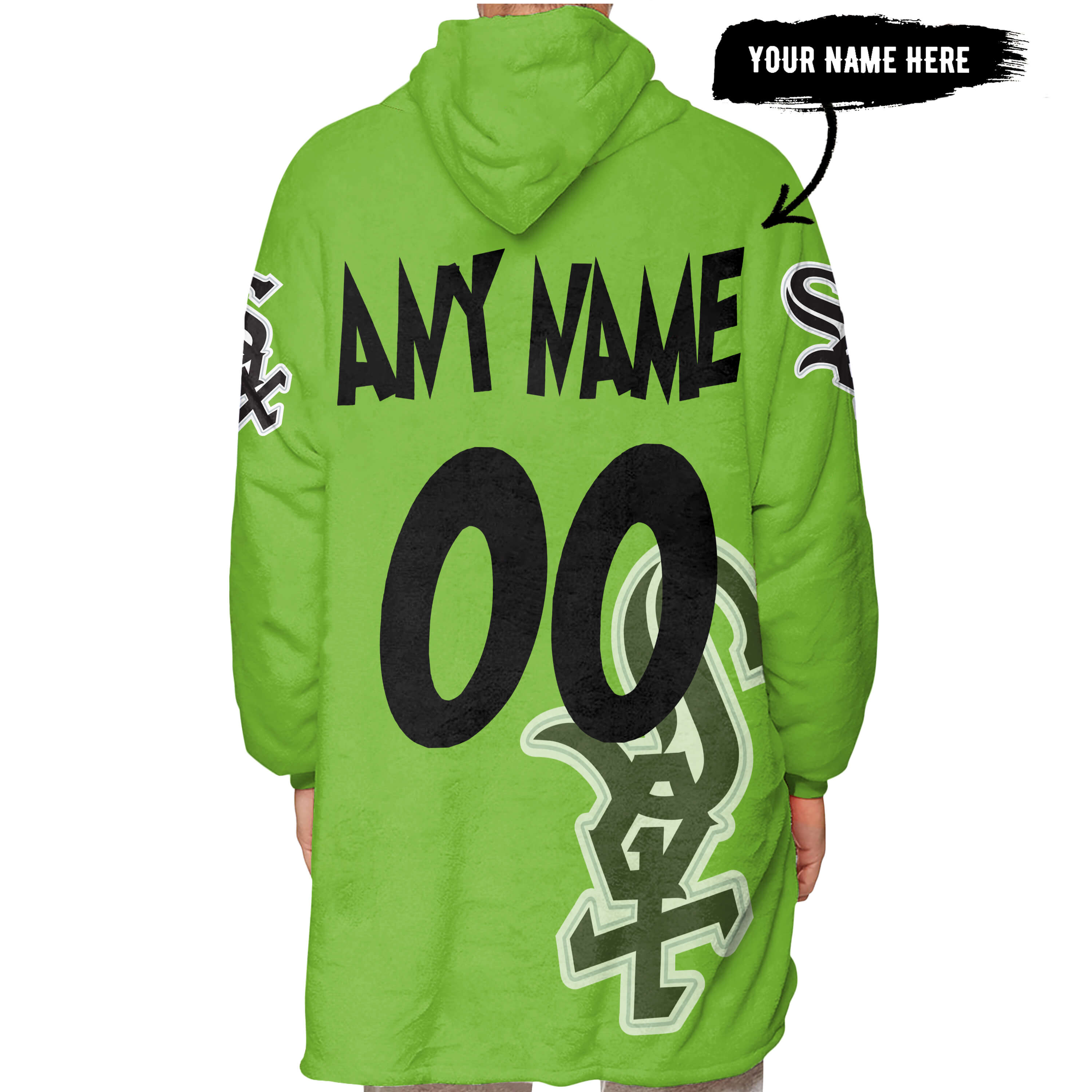 The Grinch – The Grinch – Oh Fudge – Chicago White Sox - Oodie Blanket - Image 5