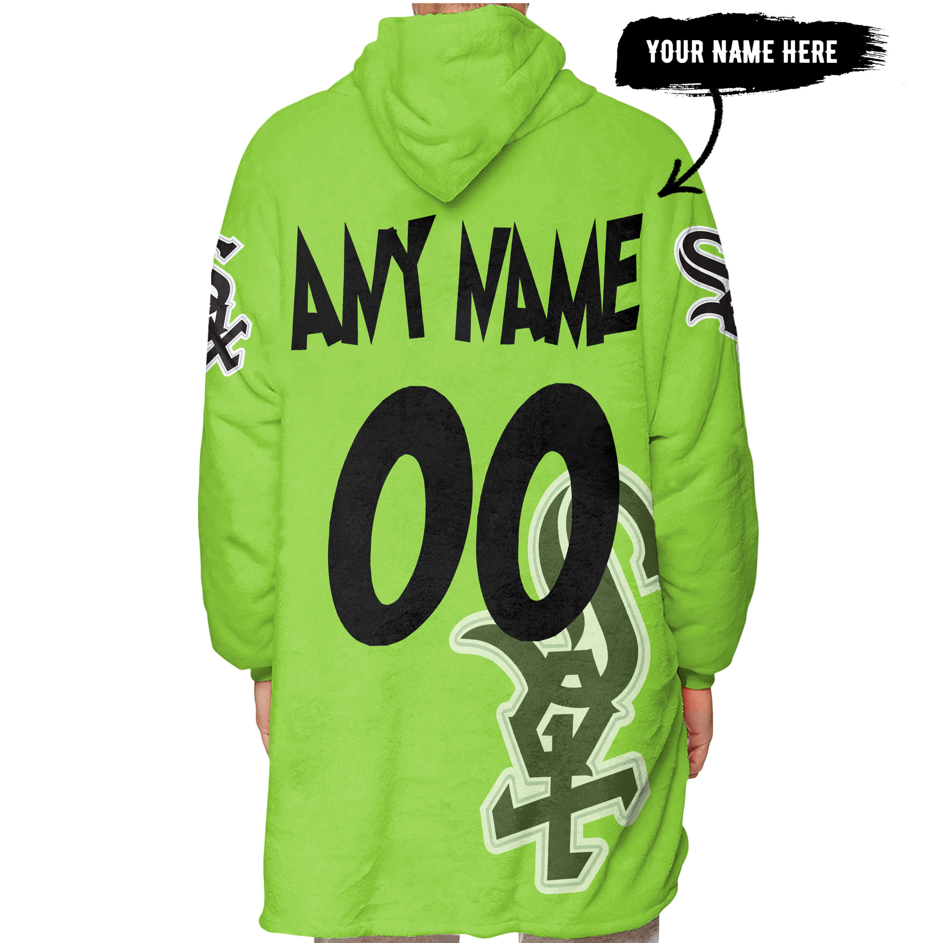 The Grinch – Chicago White Sox - Oodie Blanket - Image 5