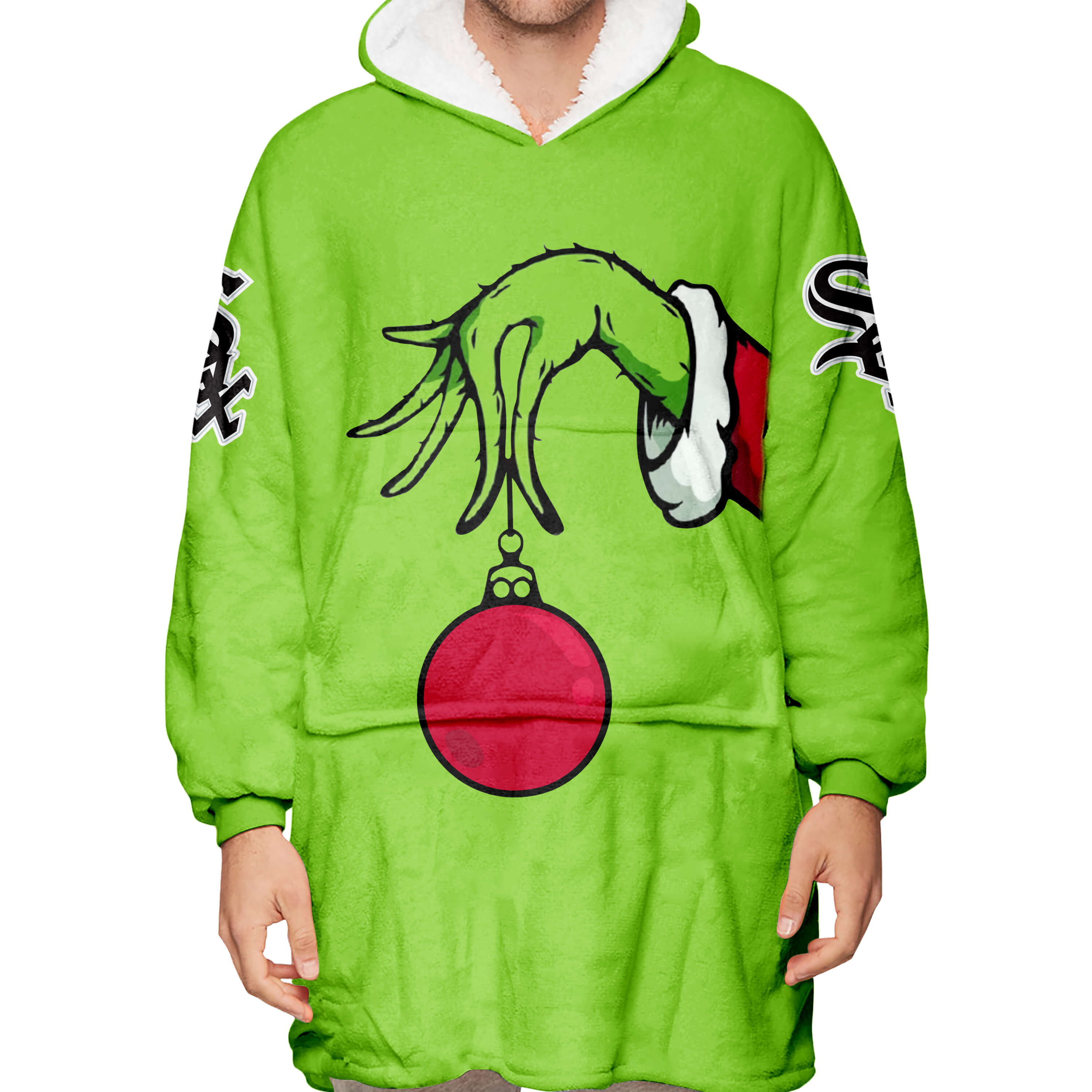 The Grinch – Chicago White Sox - Oodie Blanket - Image 3