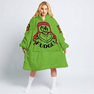 The Grinch – The Grinch – Oh Fudge – Boston Red Sox - Oodie Blanket