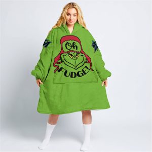 The Grinch – The Grinch – Oh Fudge – Miami Marlins - Oodie Blanket