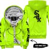Grinch V2 – Custom Name – Chicago White Sox - Fleece Zip Hoodie