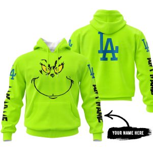 Grinch V2 – Custom Name – Los Angeles Dodgers