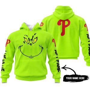 Grinch V2 – Custom Name – Philadelphia Phillies