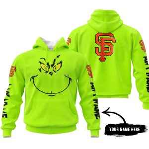Grinch V2 – Custom Name – San Francisco Giants