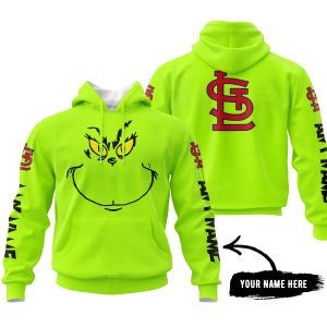 Grinch V2 – Custom Name – St. Louis Cardinals