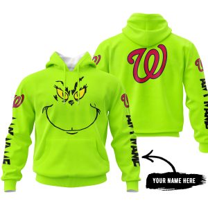 Grinch V2 – Custom Name – Washington Nationals