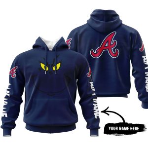 Grinch V2 – Custom Name – Atlanta Braves