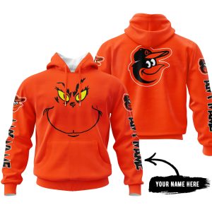 Grinch V2 – Custom Name – Baltimore Orioles