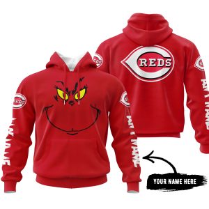 Grinch V2 – Custom Name – Cincinnati Reds