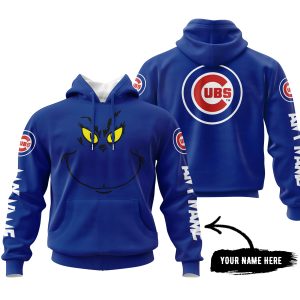 Grinch V2 – Custom Name – Chicago Cubs