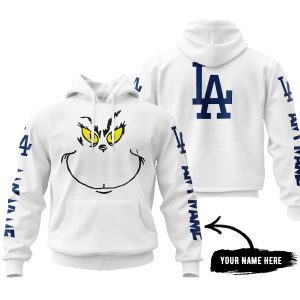 Grinch V2 – Custom Name – Los Angeles Dodgers