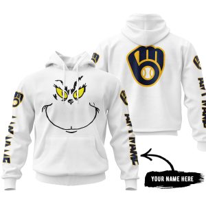 Grinch V2 – Custom Name – Milwaukee Brewers