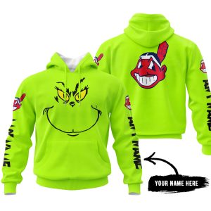 Grinch V2 – Custom Name – Cleveland Indians
