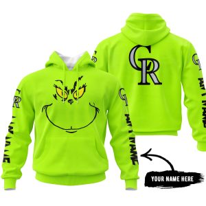 Grinch V2 – Custom Name – Colorado Rockies